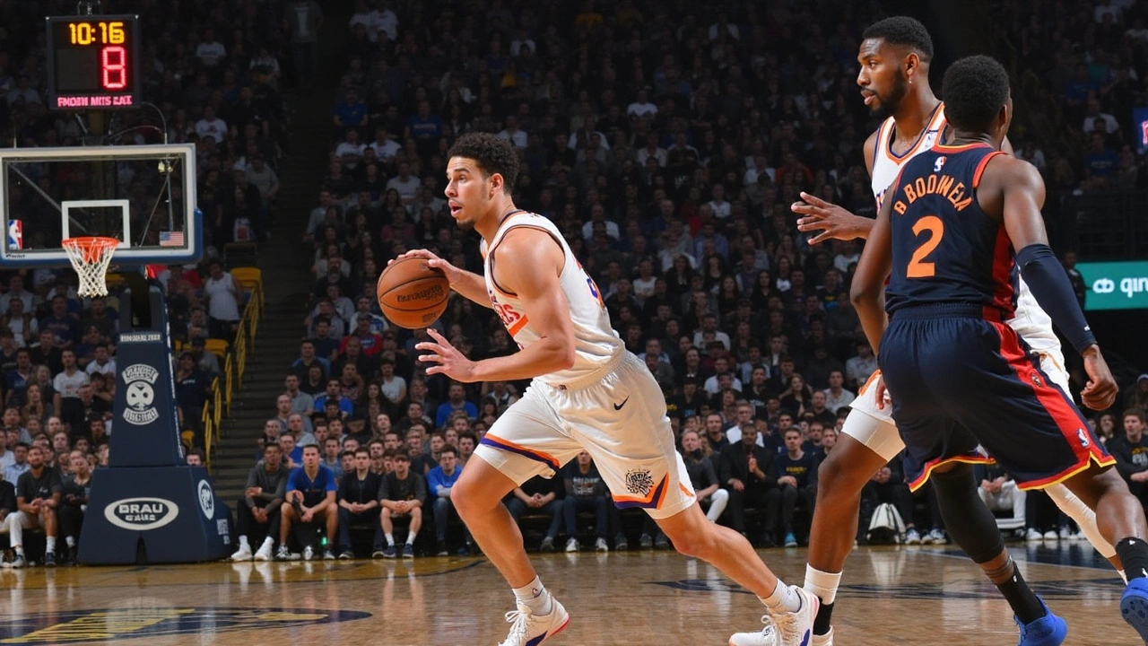 Devin Booker Deslumbra e Suns Derrotam Warriors com Esmagadora Vitória