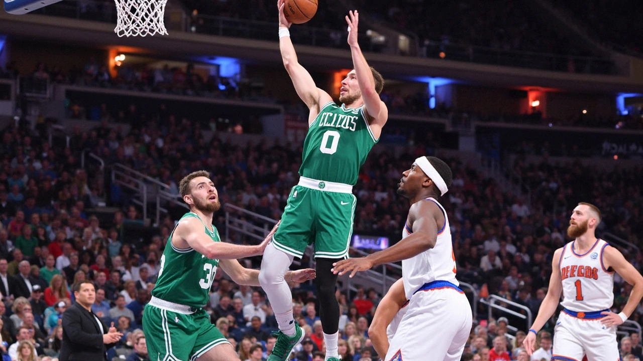 Knicks superam Celtics por 121-113 e assumem vantagem na semifinal do Leste